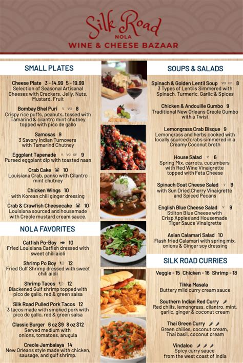 silk road menu resorts world|Silk Road menu, Thai in Bonifacio Global City .